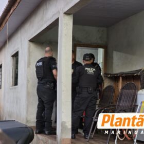 Megaoperação mira autores de homicídios e tráfico em Sarandi e região Foto 9 Fotos de Megaoperação mira autores de homicídios e tráfico em Sarandi e região