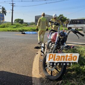 Motociclista morre após bater na traseira de carreta na BR-376 entre Mandaguaçu e Maringá Foto 3 Fotos de Motociclista morre após bater na traseira de carreta na BR-376 entre Mandaguaçu e Maringá