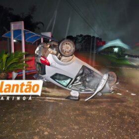 Pai morre e filho fica ferido após carro capotar ao atropelar capivara em Maringá Foto 11 Fotos de Pai morre e filho fica ferido após carro capotar ao atropelar capivara em Maringá
