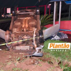 Pai morre e filho fica ferido após carro capotar ao atropelar capivara em Maringá Foto 13 Fotos de Pai morre e filho fica ferido após carro capotar ao atropelar capivara em Maringá