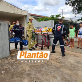 Um adolescente de 14 anos ficou ferido após cair do telhado de uma casa enquanto soltava pipa em Maringá Foto 2 Fotos de Um adolescente de 14 anos ficou ferido após cair do telhado de uma casa enquanto soltava pipa em Maringá
