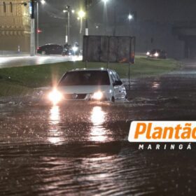 Alagamentos provocam transtornos e prejuízos após temporal em Maringá Foto 2 Fotos de Alagamentos provocam transtornos e prejuízos após temporal em Maringá