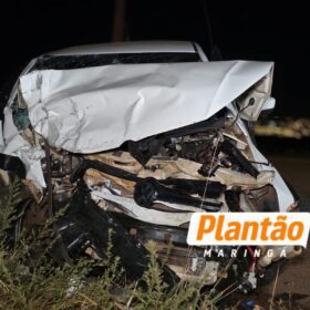 Colisão frontal na noite de domingo mata motorista e deixa outro ferido Foto 2 Fotos de Colisão frontal na noite de domingo mata motorista e deixa outro ferido
