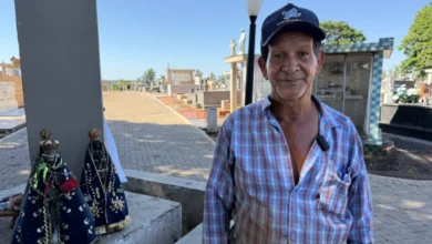 Fotos de Coveiro relata encontro com duas almas em cemitério na região de Maringá: ‘Vi como se fosse uma fumaça e sumiu’