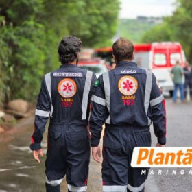 Grave acidente no Contorno Sul mobiliza equipes do Corpo de Bombeiros e do Samu em Maringá Foto 6 Fotos de Grave acidente no Contorno Sul mobiliza equipes do Corpo de Bombeiros e do Samu em Maringá