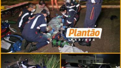 Fotos de Motorista com suspeita de embriaguez é preso após dirigir na contramão causar grave acidente no Contorno Sul de Maringá