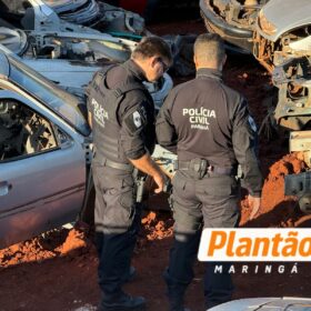 Operação fecha desmanche ilegal de veículos em Sarandi Foto 2 Fotos de Operação fecha desmanche ilegal de veículos em Sarandi