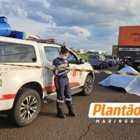 Fotos de Jovem morre em acidente grave registrado por câmera de segurança em Maringá