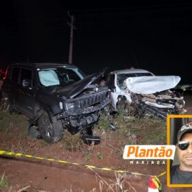Tragédia na estrada: motorista morre preso às ferragens após batida frontal; o corpo foi encaminhado ao IML de Maringá Foto 1 Fotos de Tragédia na estrada: motorista morre preso às ferragens após batida frontal; o corpo foi encaminhado ao IML de Maringá