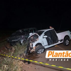 Tragédia na estrada: motorista morre preso às ferragens após batida frontal; o corpo foi encaminhado ao IML de Maringá Foto 4 Fotos de Tragédia na estrada: motorista morre preso às ferragens após batida frontal; o corpo foi encaminhado ao IML de Maringá