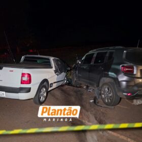 Tragédia na estrada: motorista morre preso às ferragens após batida frontal; o corpo foi encaminhado ao IML de Maringá Foto 5 Fotos de Tragédia na estrada: motorista morre preso às ferragens após batida frontal; o corpo foi encaminhado ao IML de Maringá