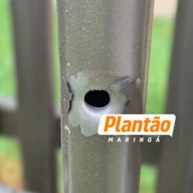Casa é alvo de oito tiros no Jardim Imperial em Maringá; casal e criança no imóvel Foto 5 Fotos de Casa é alvo de oito tiros no Jardim Imperial em Maringá; casal e criança no imóvel
