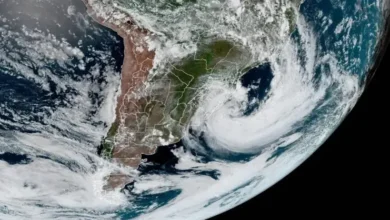 Fotos de Ciclone extratropical coloca 256 cidades do Paraná em alerta para tempestades e granizo; veja a lista completa