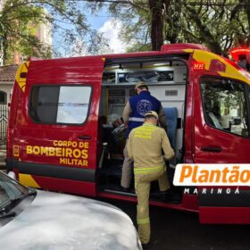 Colisão entre Corolla e van escolar deixa feridos na Zona 7, em Maringá Foto 1 Fotos de Colisão entre Corolla e van escolar deixa feridos na Zona 7, em Maringá