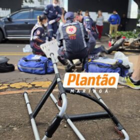 Câmera registra atropelamento que deixou idoso em estado gravíssimo em Maringá Foto 9 Fotos de Câmera registra atropelamento que deixou idoso em estado gravíssimo em Maringá