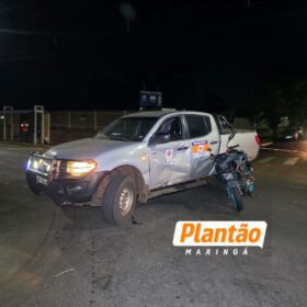 Motociclista fica ferido após acidente com carro da Defesa Civil em Maringá; vídeo Foto 4 Fotos de Motociclista fica ferido após acidente com carro da Defesa Civil em Maringá; vídeo
