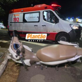 Motociclista morre após motorista avançar preferencial em Maringá Foto 1 Fotos de Motociclista morre após motorista avançar preferencial em Maringá