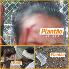 Mulher é ferida com caco de vidro durante briga no bairro Ebenezer, em Maringá Foto 1 Fotos de Mulher é ferida com caco de vidro durante briga no bairro Ebenezer, em Maringá
