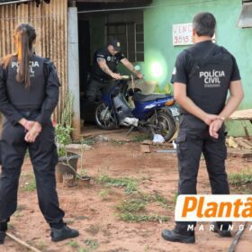 Operação da Polícia Civil mira grupo ligado ao tráfico e investigado por homicídios em Santa Fé e Sarandi Foto 4 Fotos de Operação da Polícia Civil mira grupo ligado ao tráfico e investigado por homicídios em Santa Fé e Sarandi
