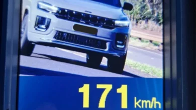 Fotos de Polícia Rodoviária Estadual flagra carro a 171 km/h na PR-323