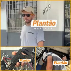 Suspeito de contratar atirador que executou três primos em Sarandi é preso pela Polícia Militar em motel com garota de programa Foto 4 Fotos de Suspeito de contratar atirador que executou três primos em Sarandi é preso pela Polícia Militar em motel com garota de programa