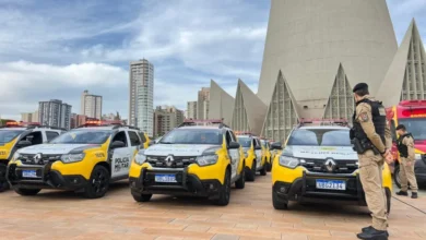 Fotos de Veja como foi a entrega das 75 viaturas policiais em Maringá