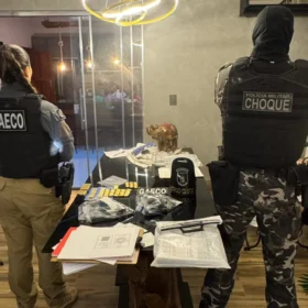 Fotos de Gaeco de Maringá deflagra Operação Pavio Aceso que apura desvio de explosivos comerciais