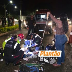 Homem morre após ser atropelado na BR-376, no distrito de Iguatemi, em Maringá Foto 3 Fotos de Homem morre após ser atropelado na BR-376, no distrito de Iguatemi, em Maringá
