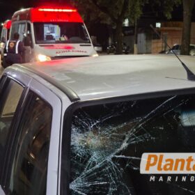 Homem sofre traumatismo craniano após atropelamento em avenida de Maringá Foto 1 Fotos de Homem sofre traumatismo craniano após atropelamento em avenida de Maringá