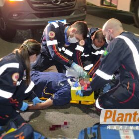 Homem sofre traumatismo craniano após atropelamento em avenida de Maringá Foto 6 Fotos de Homem sofre traumatismo craniano após atropelamento em avenida de Maringá