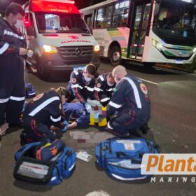 Homem sofre traumatismo craniano após atropelamento em avenida de Maringá Foto 7 Fotos de Homem sofre traumatismo craniano após atropelamento em avenida de Maringá
