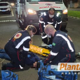 Homem sofre traumatismo craniano após atropelamento em avenida de Maringá Foto 8 Fotos de Homem sofre traumatismo craniano após atropelamento em avenida de Maringá