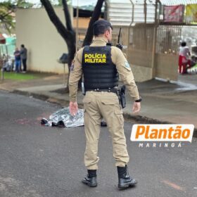 Imagens mostram momento em que homem é morto em Maringá Foto 3 Fotos de Imagens mostram momento em que homem é morto em Maringá