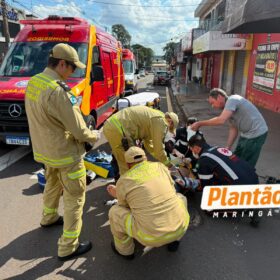 Motociclista sofre múltiplas fraturas após grave acidente em cruzamento de Maringá Foto 5 Fotos de Motociclista sofre múltiplas fraturas após grave acidente em cruzamento de Maringá