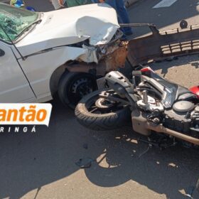 Motociclista sofre múltiplas fraturas após grave acidente em cruzamento de Maringá Foto 6 Fotos de Motociclista sofre múltiplas fraturas após grave acidente em cruzamento de Maringá