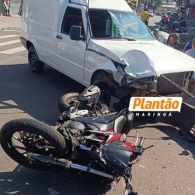 Motociclista sofre múltiplas fraturas após grave acidente em cruzamento de Maringá Foto 7 Fotos de Motociclista sofre múltiplas fraturas após grave acidente em cruzamento de Maringá