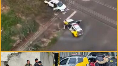 Fotos de Quadrilha é presa pela PM em Maringá com carro furtado; helicóptero Falcão auxiliou na operação; COM VÍDEO