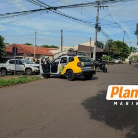 Quadrilha é presa pela PM em Maringá com carro furtado; helicóptero Falcão auxiliou na operação; COM VÍDEO Foto 1 Fotos de Quadrilha é presa pela PM em Maringá com carro furtado; helicóptero Falcão auxiliou na operação; COM VÍDEO
