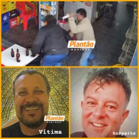 Fotos de Suspeito de matar homem a facadas em bar de Maringá é procurado pela Polícia Civil; companheira também é investigada