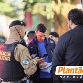 Câmera de segurança registrou execução no centro de Maringá Foto 4 Fotos de Câmera de segurança registrou execução no centro de Maringá