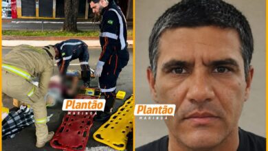 Fotos de Homem de 54 anos atropelado por ônibus da TCCC em Maringá morre no hospital; motorista não parou no local