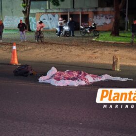 Homem morre após ser atropelado por caminhão; corpo foi encaminhado ao IML de Maringá Foto 4 Fotos de Homem morre após ser atropelado por caminhão; corpo foi encaminhado ao IML de Maringá