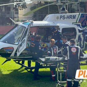 Fotos de Mãe e filha ficam gravemente feridas após desabamento de muro ao tentarem colher flores; vítimas foram encaminhadas a hospitais de Maringá