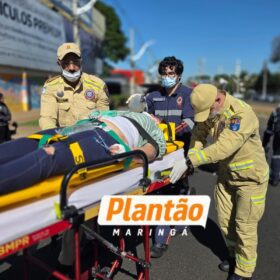 Moça sofre traumatismo craniano grave após colisão com carro em Maringá Foto 5 Fotos de Moça sofre traumatismo craniano grave após colisão com carro em Maringá
