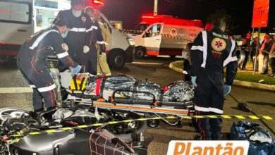 Fotos de Motociclista é intubado após grave acidente em Maringá; motorista embriagado é preso