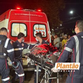 Motociclista fica gravemente ferido após colisão entre duas motos Foto 2 Fotos de Motociclista fica gravemente ferido após colisão entre duas motos