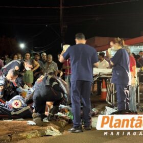 Motociclista fica gravemente ferido após colisão entre duas motos Foto 1 Fotos de Motociclista fica gravemente ferido após colisão entre duas motos