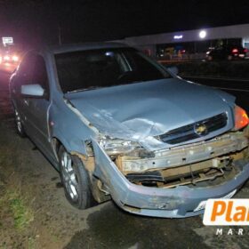 Fotos de ‘Não deu tempo de fazer nada’: motorista relata grave acidente após carro invadir pista na BR-376, em Maringá