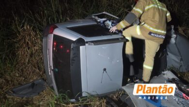Fotos de Policial militar morre em grave acidente na PR-317 entre Maringá e Iguaraçu