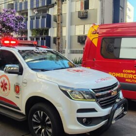 Trabalhador fica ferido após cabo de grua se soltar em obra na Zona 7 de Maringá Foto 2 Fotos de Trabalhador fica ferido após cabo de grua se soltar em obra na Zona 7 de Maringá